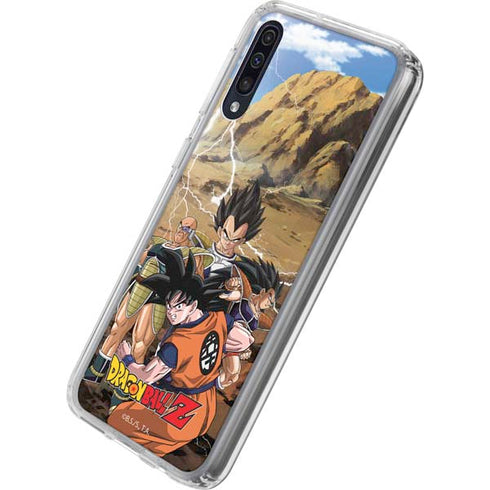 Dragon Ball Z Goku Versus Saiyans Galaxy A50 Clear Case